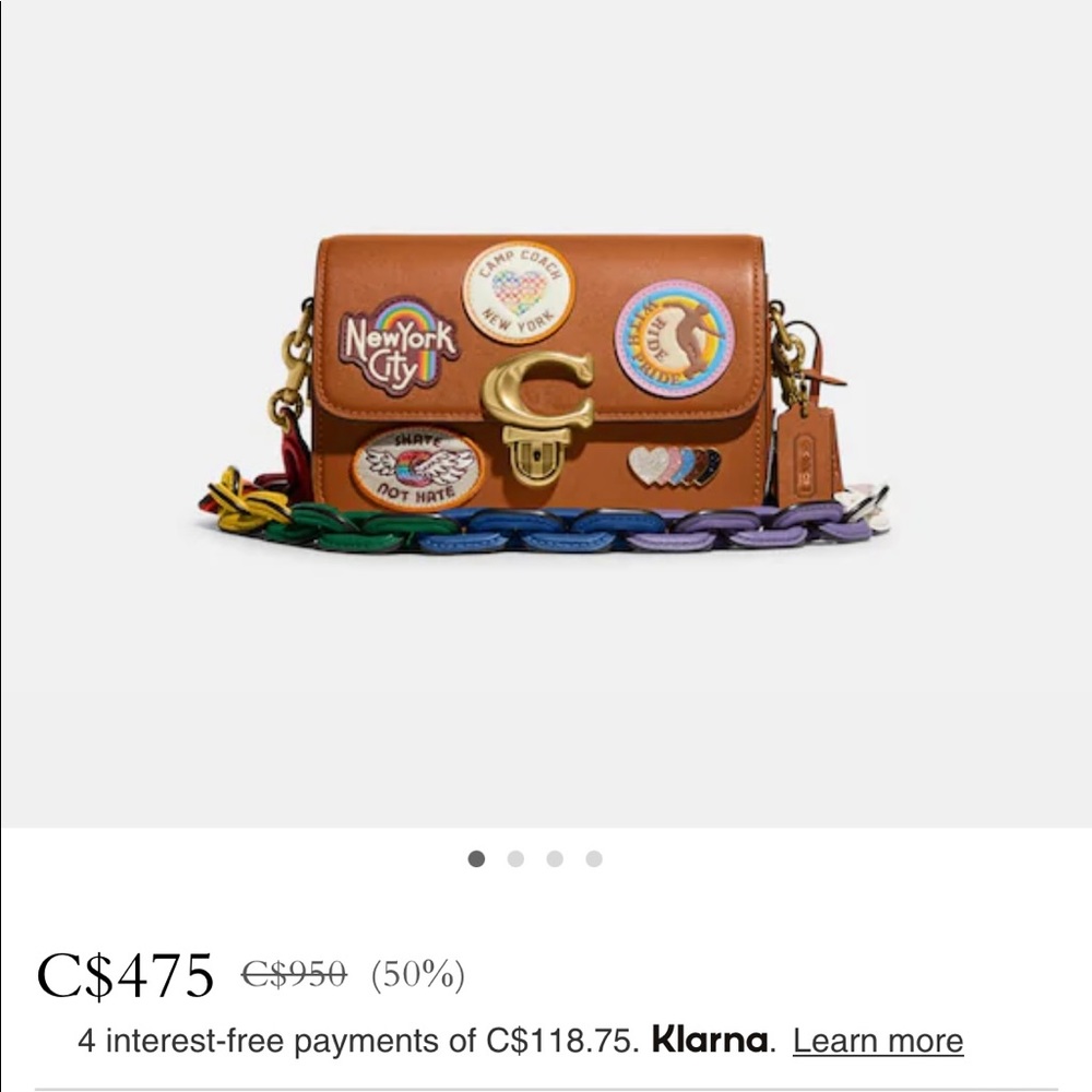 Brand new coach studio 19 bag